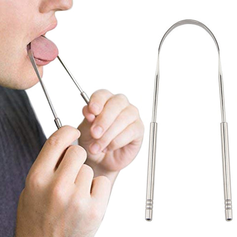 Stainless Steel Tongue Scraper