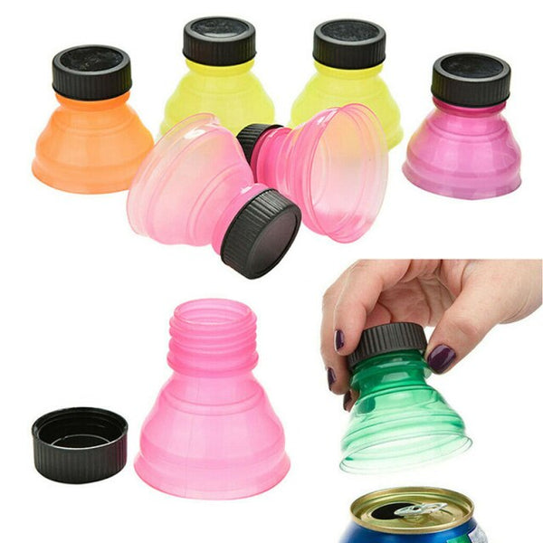 6pcs Bottle Top Lid Protector Reusable