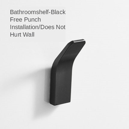 Black Robe Hook Wall