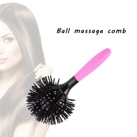 360 degree Ball Blow Drying Detangling Monodisperse Heat Comb styling Tools