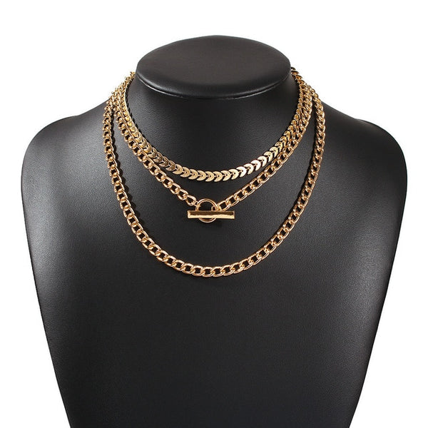 Gold Plated Thick Chain