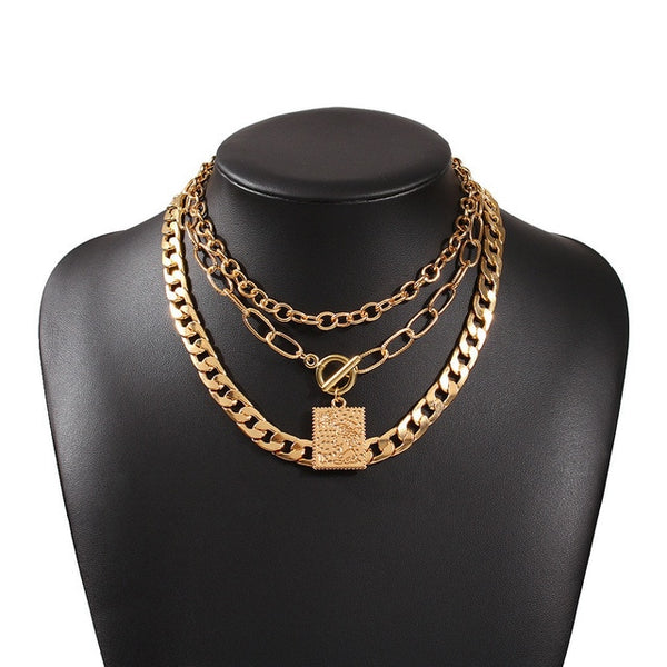 Gold Plated Thick Chain