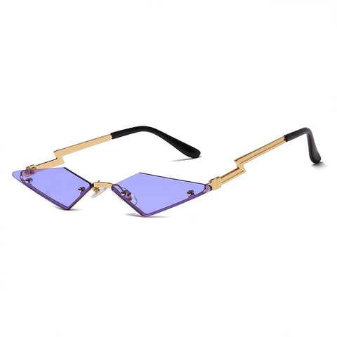 Metal Rimless Sun glasses