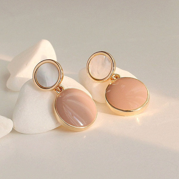 Vintage Matte drop Earrings