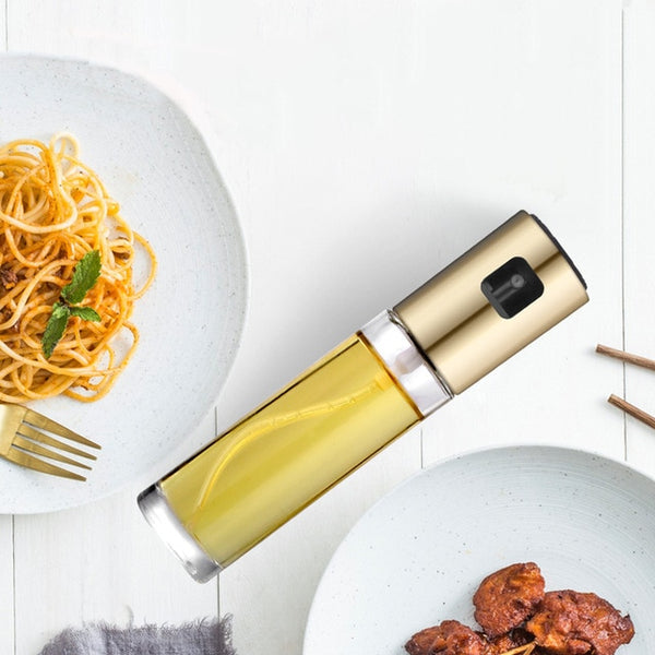 Kitchen Stainless Steel Olive Oil Sprayer Bottle Pump