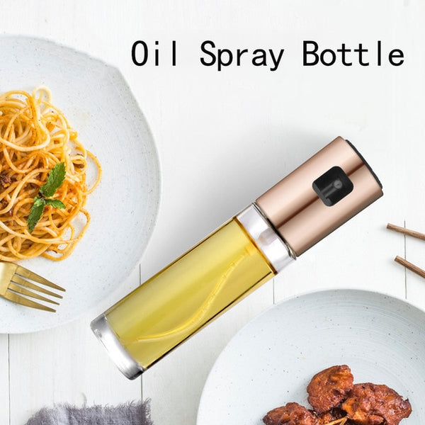 Kitchen Stainless Steel Olive Oil Sprayer Bottle Pump