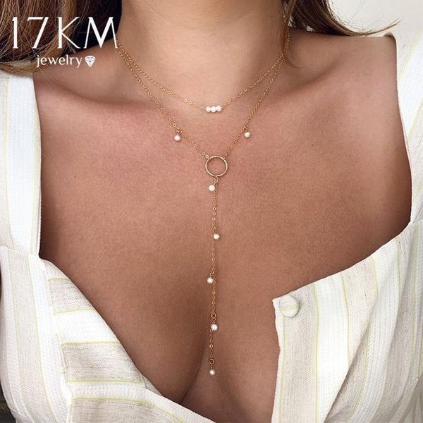 Choker Sweater Chain Jewelry