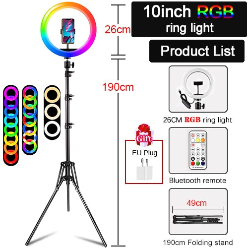 10-12 Inch Led Ring Light