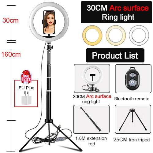 10-12 Inch Led Ring Light