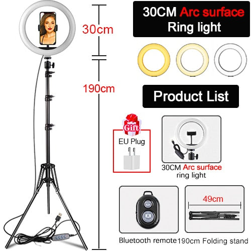 10-12 Inch Led Ring Light