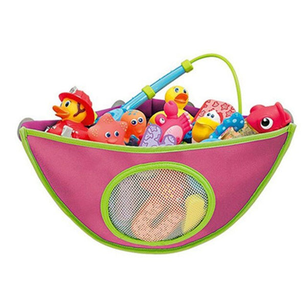 Bath Toy Basket Mesh Storage Bag