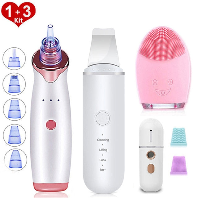 Electric Suction Skin Scrubber Vacuum Pore Cleaner