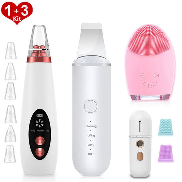 Electric Suction Skin Scrubber Vacuum Pore Cleaner