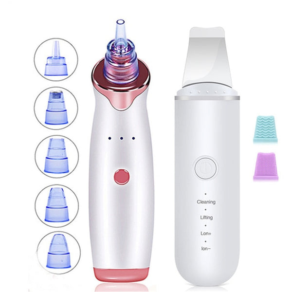 Electric Suction Skin Scrubber Vacuum Pore Cleaner