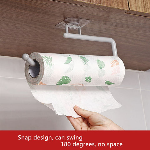 Self-Adhesive Kitchen Toilet Roll Holder