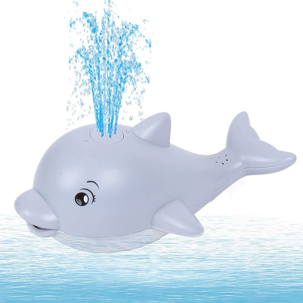 Baby Bath Toys Spray Water Shower Swim Pool Bathing Toys for Kids Electric Whale Bath Ball with Light Music LED Light Toys Gift