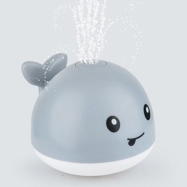 Baby Bath Toys Spray Water Shower Swim Pool Bathing Toys for Kids Electric Whale Bath Ball with Light Music LED Light Toys Gift