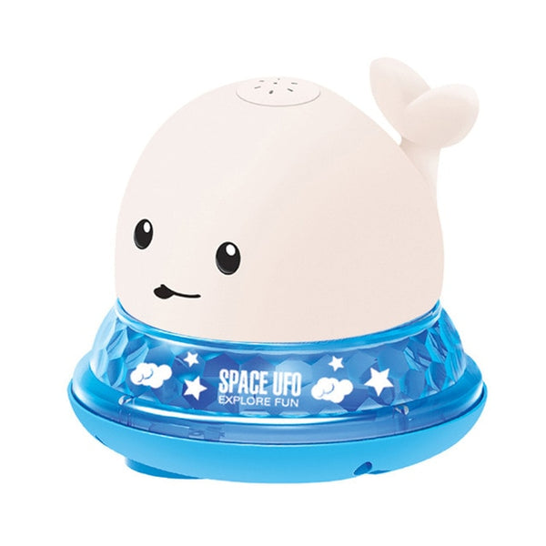 Baby Bath Toys Spray Water Shower Swim Pool Bathing Toys for Kids Electric Whale Bath Ball with Light Music LED Light Toys Gift