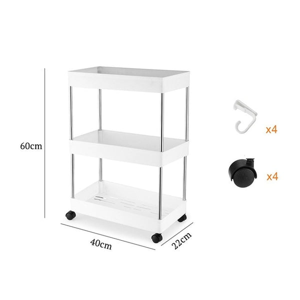 Slim Storage Cart Bathroom/ Kitchen