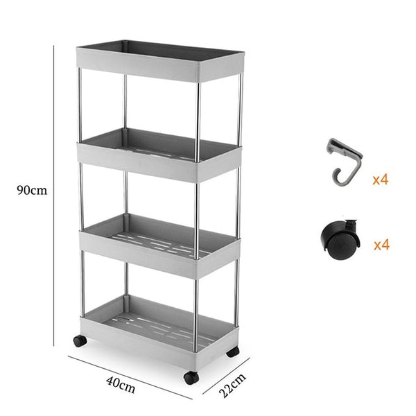 Slim Storage Cart Bathroom/ Kitchen