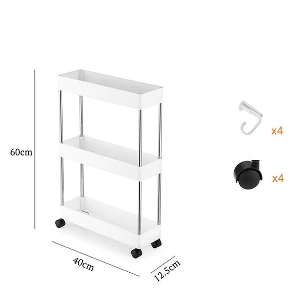 Slim Storage Cart Bathroom/ Kitchen