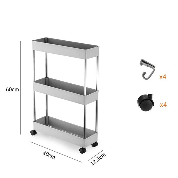 Slim Storage Cart Bathroom/ Kitchen