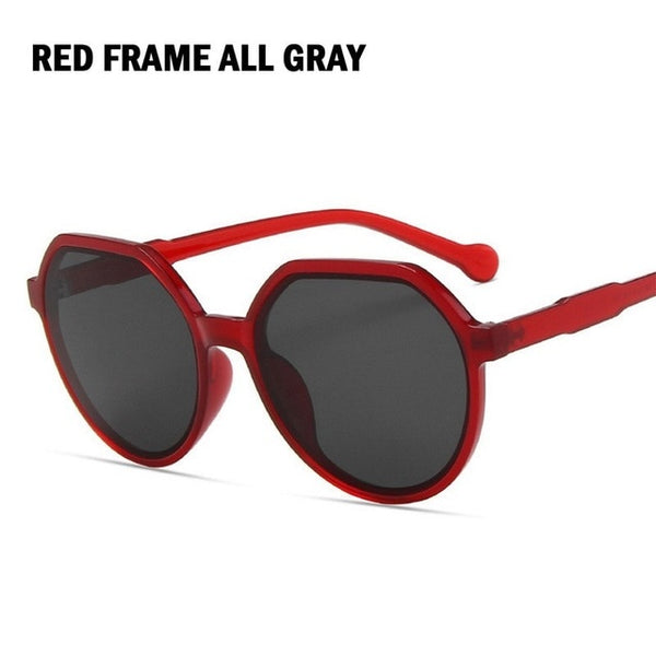 Ins Trend Candy Color Big Frame Sunglasses