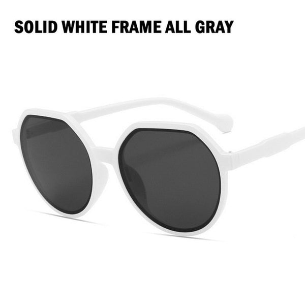 Ins Trend Candy Color Big Frame Sunglasses