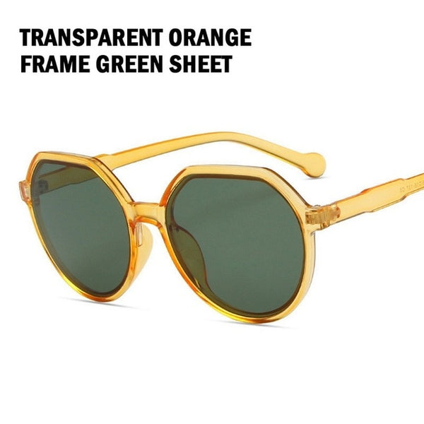 Ins Trend Candy Color Big Frame Sunglasses