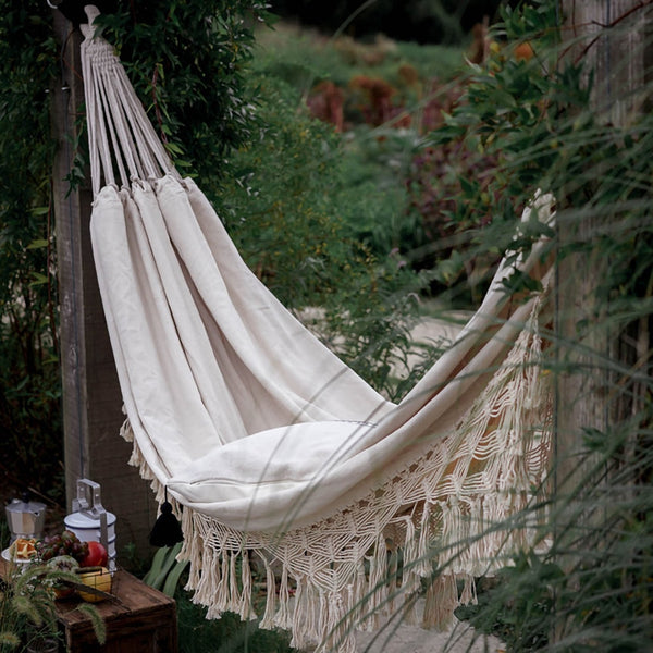 Fringed Deluxe Double Hammock