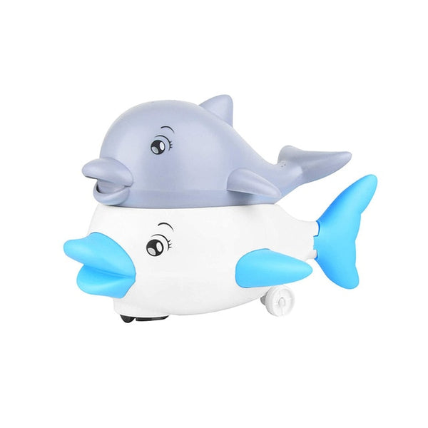 Baby Bath Toys Spray Water Shower Swim Pool Bathing Toys for Kids Electric Whale Bath Ball with Light Music LED Light Toys Gift