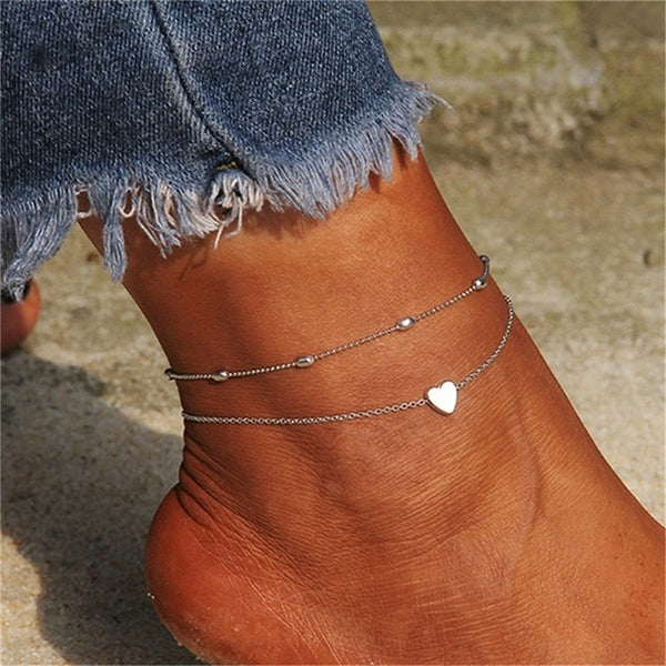 Boho Style Star Anklet