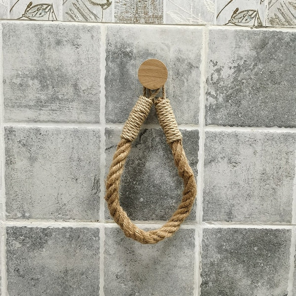 Antique towel rope