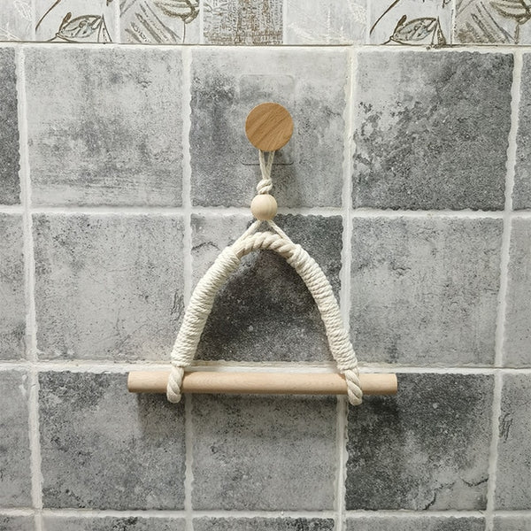 Antique towel rope