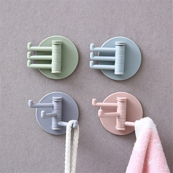 Rotatable Seamless Adhesive Hook