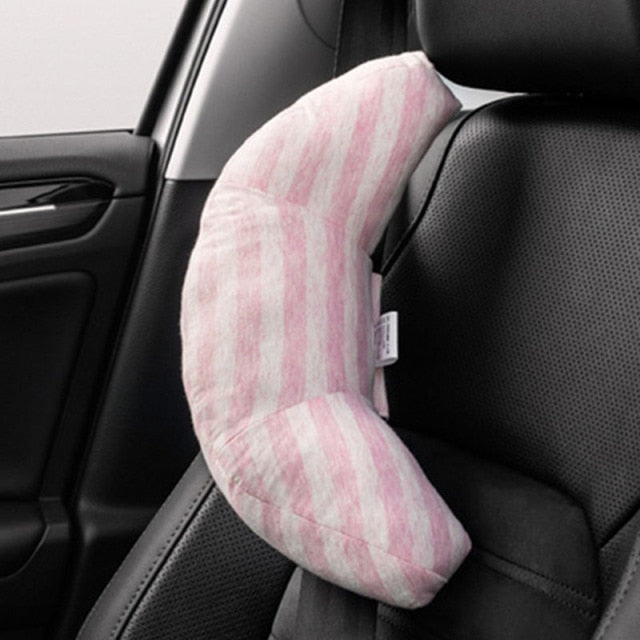 Children Auto Car Seat Headrest Pad Shoulder Support Cushion Cotton Soft Sleep Pillow High Quality Car Neck Pillow 1 Pc