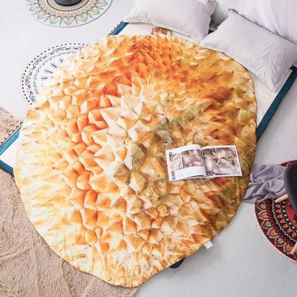 Drop shipping vegetables quilts shaped blanket 1pc summer 3D print duvet bed cover 220*235cm crab fish lobster tortilla taro hot