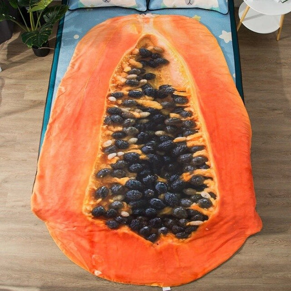 Drop shipping vegetables quilts shaped blanket 1pc summer 3D print duvet bed cover 220*235cm crab fish lobster tortilla taro hot